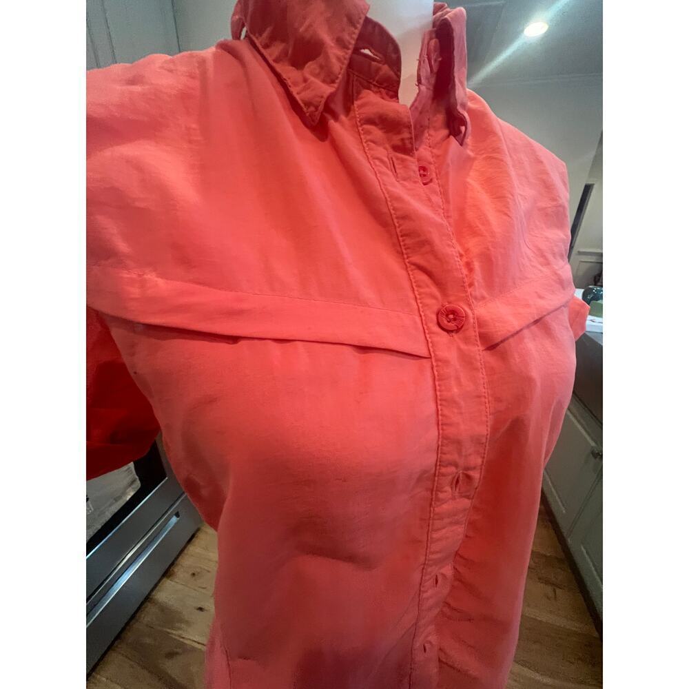 World Wide Sportsman Women's Fishing Shirt - Size Medium - Pink - Picture 5 of 7